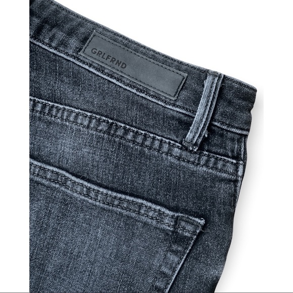 GRLFND Kiara Get Lost Tomboy Jeans High Rise Button Fly Slim Skinny Denim - Picture 8 of 12
